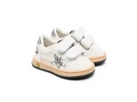 Golden Goose кроссовки с глиттером и липучкой