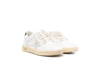 Golden Goose Super-Star кроссовки детские белые кожаные