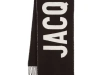 Jacquemus шарф из шерсти с жаккардовым логотипом
