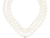 Vivienne Westwood Three-Row Drop — чокер с жемчугом