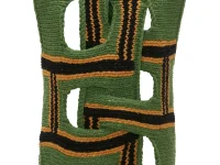 JW Anderson трикотажный жилет с переплетёнными полосами из мериносовой шерсти