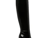 Gianvito Rossi ботфорты Christina Cuissard 95 мм чёрные кожаные