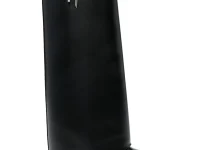 Givenchy Shark Lock 100 сапоги кожаные чёрные до колена