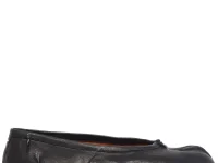 Maison Margiela Tabi балетки из телячьей кожи, чёрные