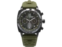 Plein Sport Wildcat Chrono 40mm — часы мужские, зелёный
