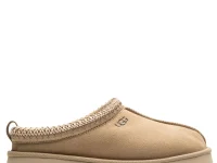 UGG Tazz slippers бежевые замшевые на платформе