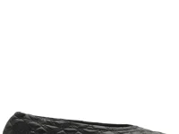 Burberry Equestrian Knight балетки из кожи ягнёнка, чёрные