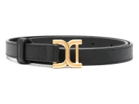 Chloé Marcie leather belt — Чёрный