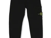 Stone Island Junior Повседневные брюки с нашивкой Compass