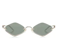 Gucci Eyewear солнцезащитные очки с геометрической оправой