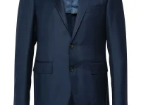 Canali однобортный костюм из шерстяного твила