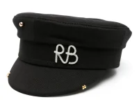 Ruslan Baginskiy кепи Pierced Baker Boy Cap чёрное