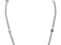 DARKAI Forever Young crystal-embellished necklace — серебряный