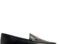 Sam Edelman Loraine — чёрные лоферы с цепочкой