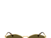 Miu Miu Солнцезащитные очки с геометрической оправой