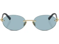 Tiffany & Co Eyewear солнцезащитные очки овальной формы