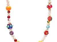 Nialaya Jewelry Beaded Pearl Choker
