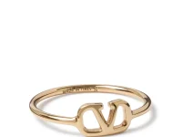 Valentino Garavani Vlogo Signature кольцо золотистое