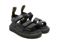 Dr. Martens Kids Klaire — кожаные босоножки, чёрный