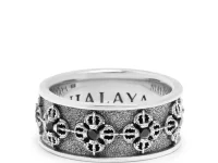 Nialaya Jewelry Dorje embossed-detail ring — серебряный