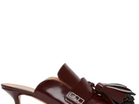 JW Anderson Мюли с кисточкой из замши и кожи