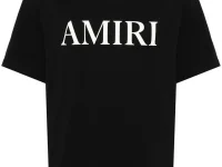 AMIRI футболка с рельефным логотипом