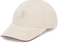 Brunello Cucinelli Кепка с вышитым гербом Solomeo