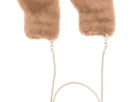 Max Mara варежки Ombrat коричневые