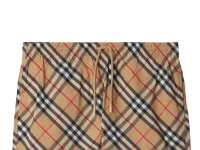Burberry шорты для плавания в клетку