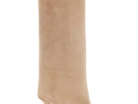 MM6 Maison Margiela сапоги до колена без застёжки замшевые Anotomic