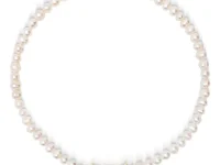 Nialaya Jewelry ожерелье с головой пантеры и жемчугом