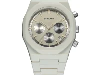 D1 Milano Polychrono 40.5mm — часы с хронографом, светло-серый/белый