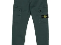Stone Island Junior Compass-badge cargo trousers