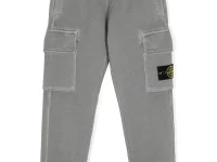 Stone Island Junior карго спортивные брюки с нашивкой Compass