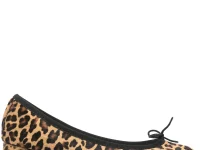 Repetto Camille Лодочки леопардовый принт бежевый