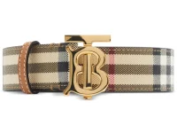 Burberry Check TB belt — ремень бежевый
