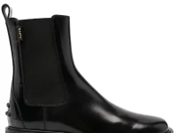 Tod's Chelsea logo-tag boots