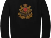 Ralph Lauren Purple Label кашемировый свитер с вышивкой