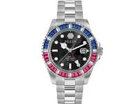 Philipp Plein GMT-I Challenger Baguettes 44mm