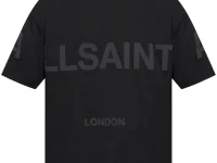 AllSaints футболка Biggy оверсайз с принтом логотипа