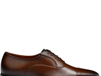 Santoni оксфорды из гладкой телячьей кожи Easy