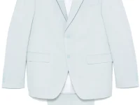 Karl Lagerfeld Kids Drive suit — однобортный костюм с плечевыми подкладками