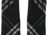 Burberry перчатки шерстяные в клетку