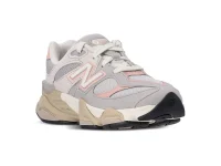 New Balance 9060 кроссовки детские светло-серые