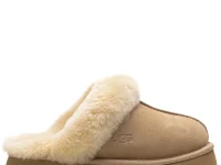 UGG Platform Leather Slippers