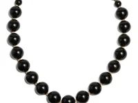 Valentino Coeur Royal подвеска-сердце, чёрный