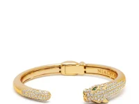 Nialaya Jewelry браслет-манжет позолоченный с бриллиантами