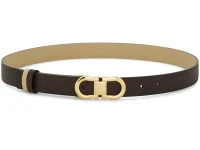 Ferragamo ремень Gancini из фактурной кожи