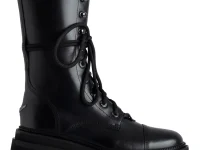 Zadig&Voltaire Ride boots — чёрные мартинсы из телячьей кожи