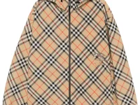 Burberry Куртка двусторонняя с узором Check